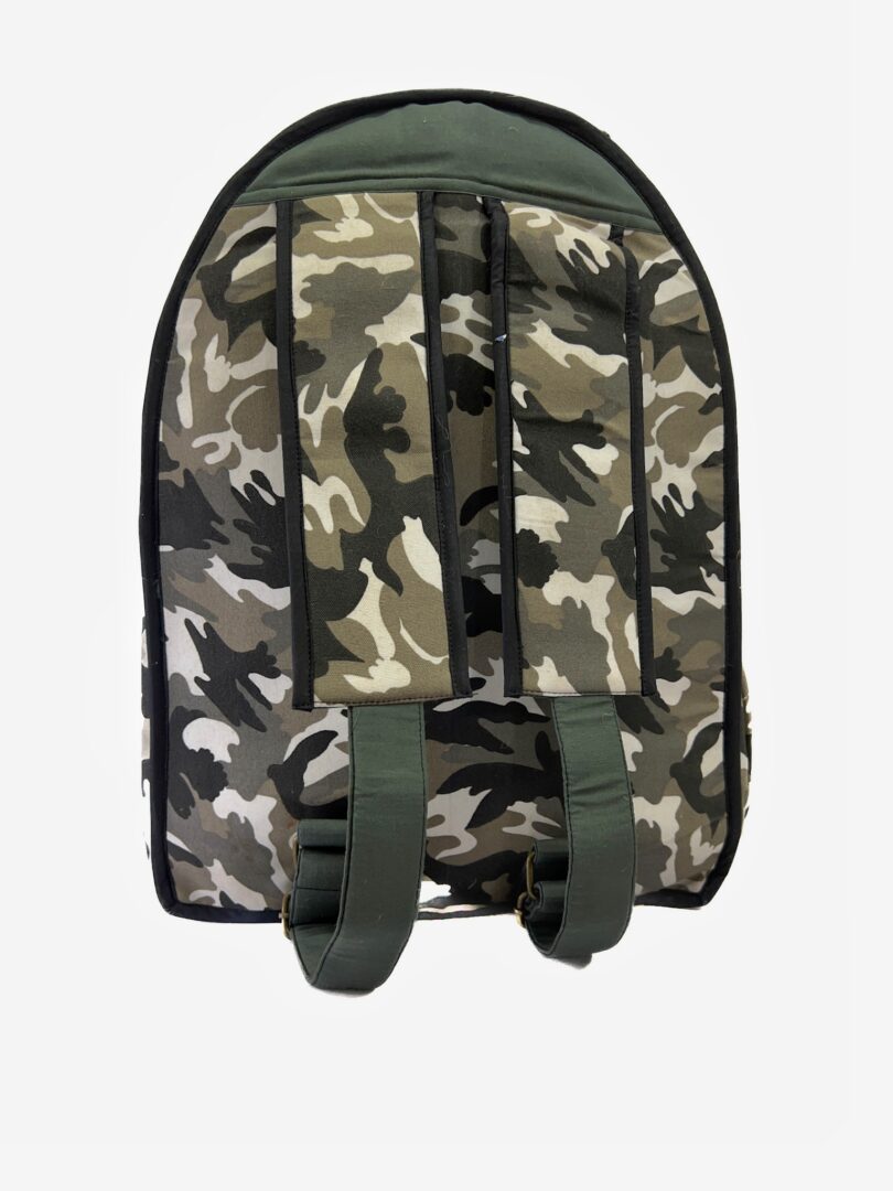 COTTON MILITARY PRINTED BAG PACK - Image 2