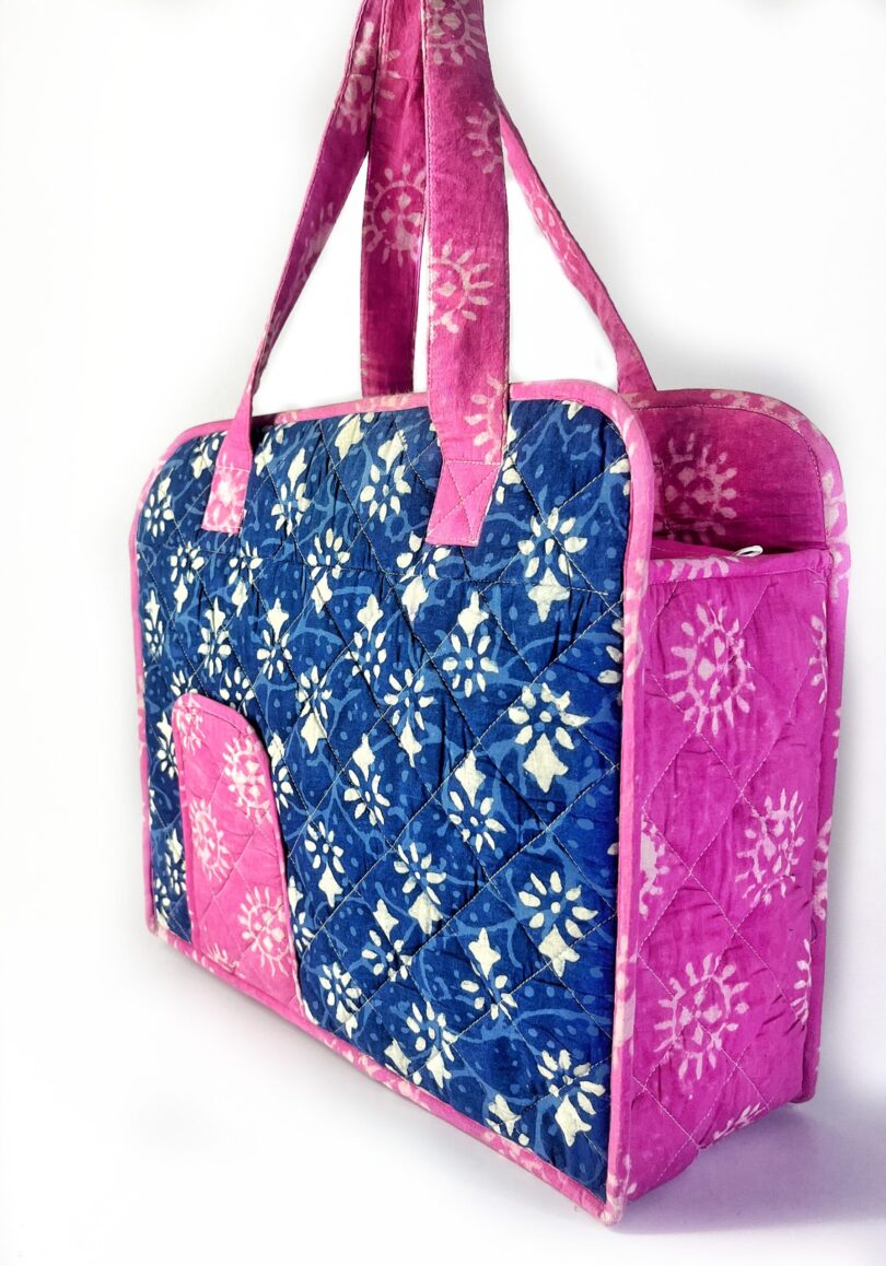 INDIGO TOTE BAG - Image 3