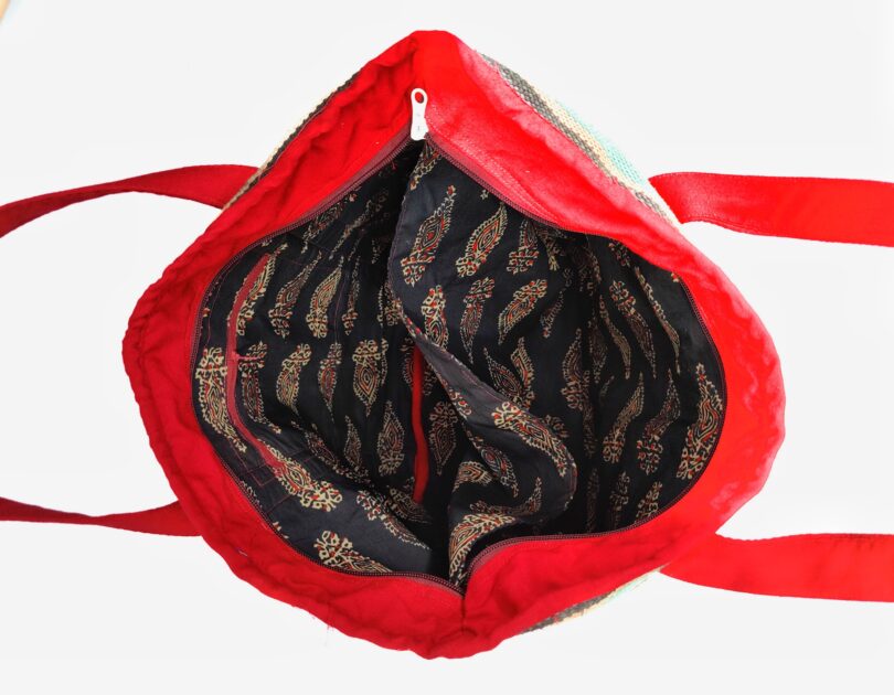 COTTON HAND BAG - Image 4