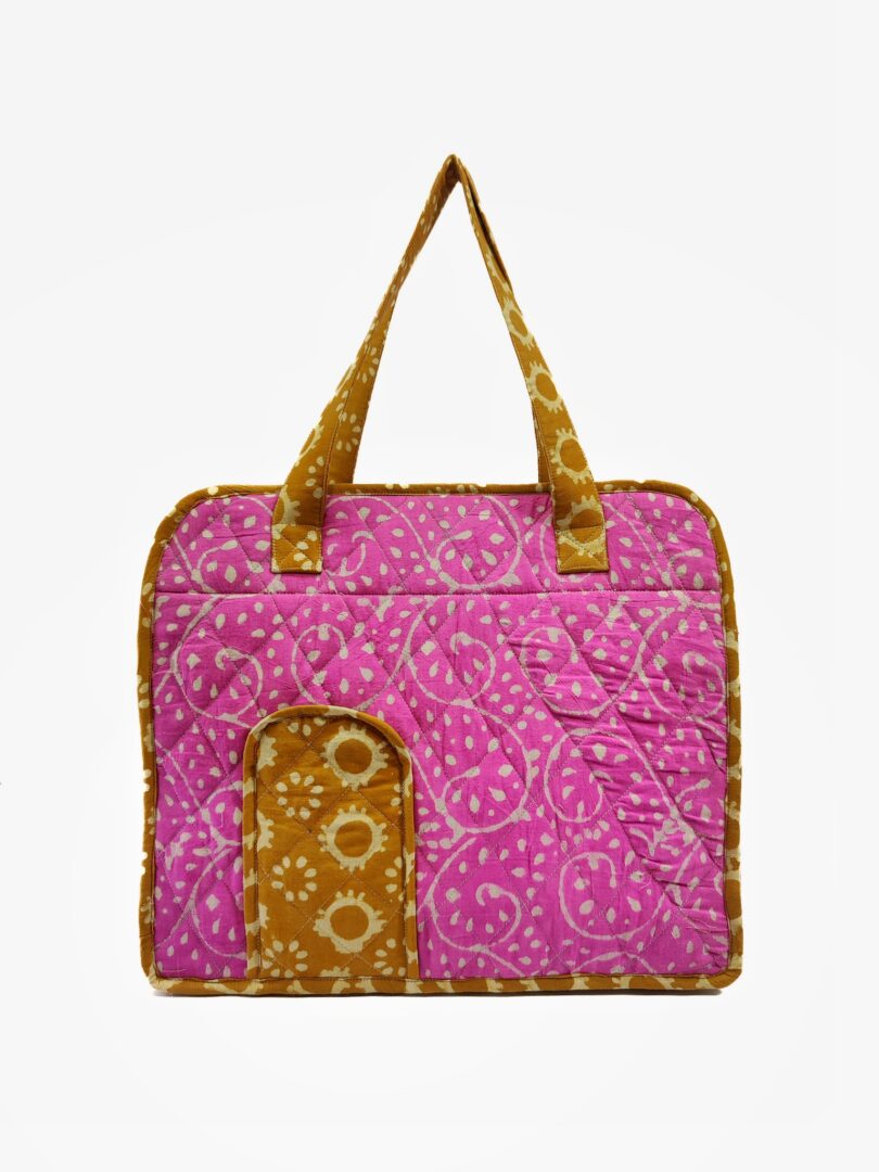 VEGITABLE DYE TOTE BAG