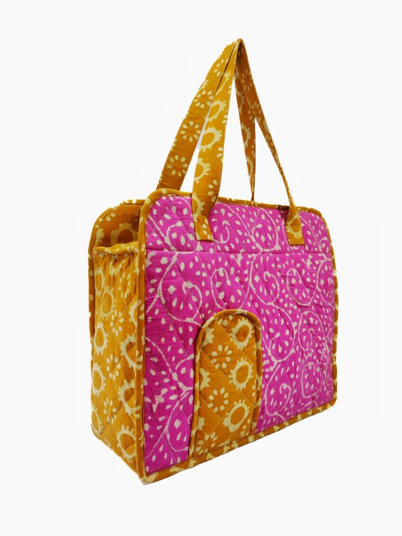 VEGITABLE DYE TOTE BAG - Image 2