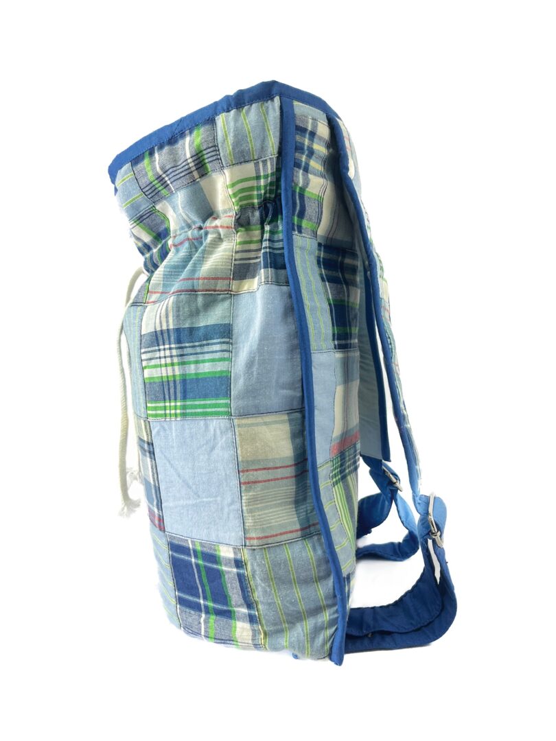 COTTON CHECK PRINT BAG PACK - Image 3