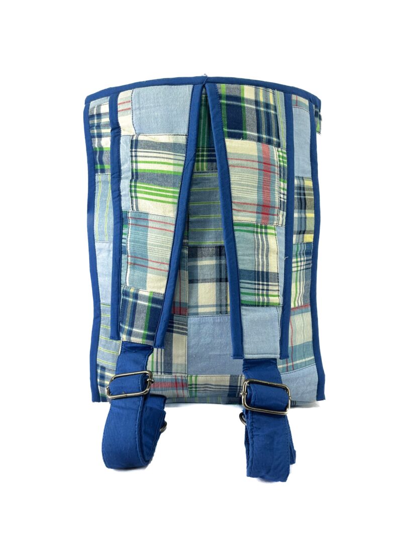 COTTON CHECK PRINT BAG PACK - Image 2