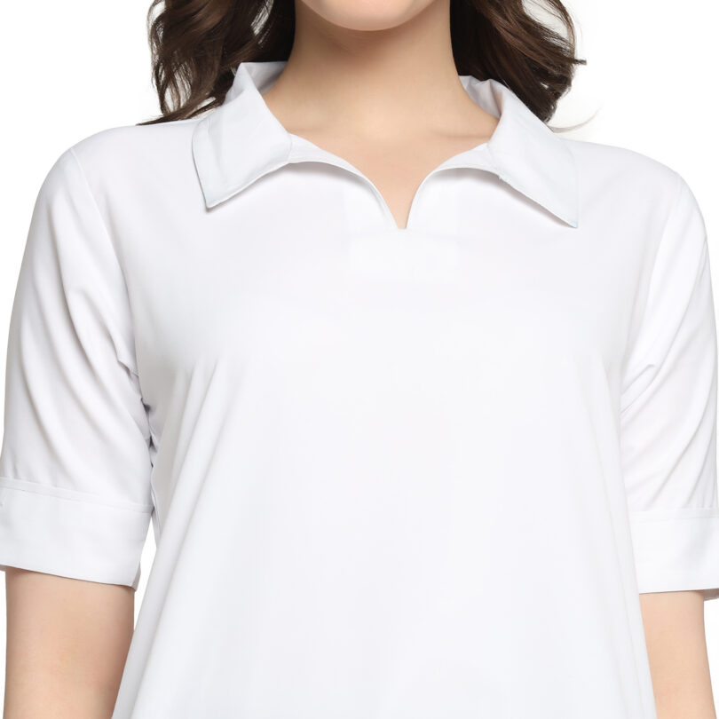 WOMEN SHORT KURTA WHITE COLOR - Image 5
