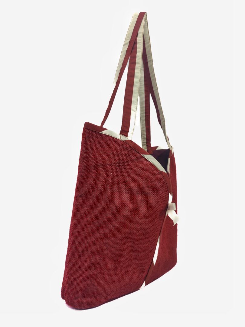 JUTE SHOULDER BAG - Image 2
