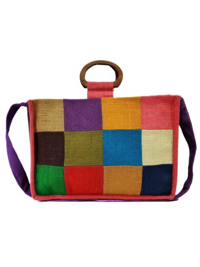 JUTE SHOULDER BAG