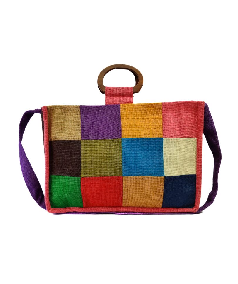 JUTE SHOULDER BAG