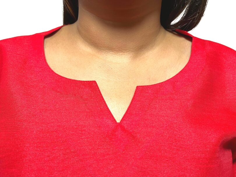 WOMEN FULL SLEEVES KURTA SET WITH PLAZZO AND RUPPTA - Image 4