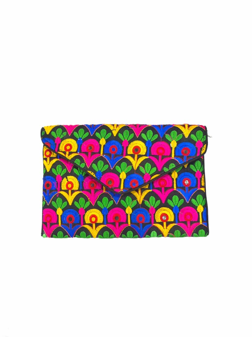 CLUTCH PURSE Bag Handicrafts Handmade Women's Handbags bags Shoulder Bag handicraft bags for women and Girls stylish & Fashion Multicolor bag - Image 4